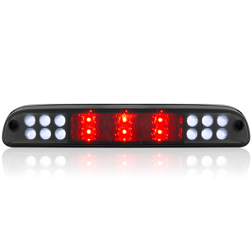 Ford Super Duty 99-16 F250 F350 F450 F550 Ultra Bright LED 3rd Brake Light Kit - Smoked Lens
