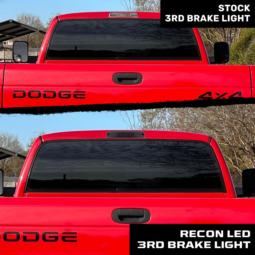 Dodge RAM 1500 94-01 3rd Brake Light Kit LED with Smoked Lens