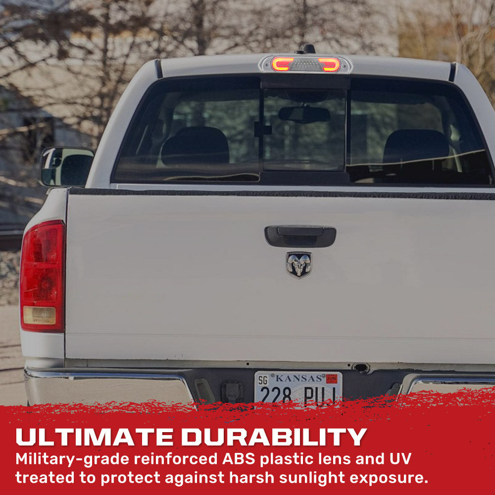 Dodge RAM 02-08 1500 3rd Brake Light Kit LED  - Clear Lens