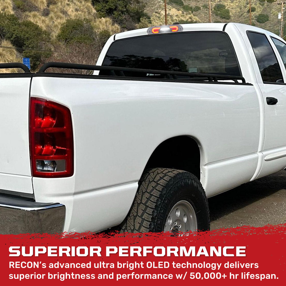 Dodge RAM 02-08 1500 3rd Brake Light Kit LED  - Clear Lens