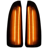 Ford Super Duty & Excursion 03-07 LED Side Mirror Lenses Running Lights & Turn Signals - Multiple Options