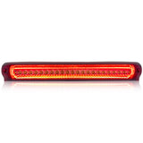 Ford F150 97-03 & F250 Light Duty Ultra Bright Red LED 3rd Brake Light Kit with White LED Cargo Lights - Clear Lens