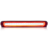 Ford F150 97-03 & F250 Light Duty Ultra Bright Red LED 3rd Brake Light Kit with White LED Cargo Lights - Clear Lens