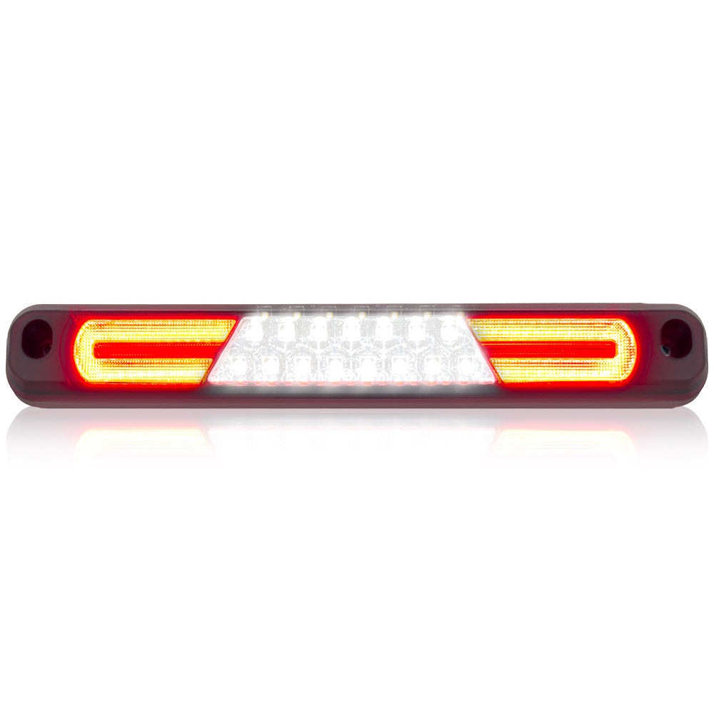 GMC Sierra & Chevy Silverado 94-98 Ultra Bright LED 3rd Brake Light Kit - Clear Lens