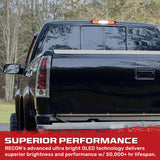 GMC Sierra & Chevy Silverado 94-98 Ultra Bright LED 3rd Brake Light Kit - Clear Lens