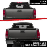 GMC Sierra & Chevy Silverado 07-13 3rd Brake Light ULTRA HIGH POWER CREE XML LED in Smoked