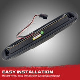 GMC Sierra & Chevy Silverado 07-13 3rd Brake Light ULTRA HIGH POWER CREE XML LED in Smoked