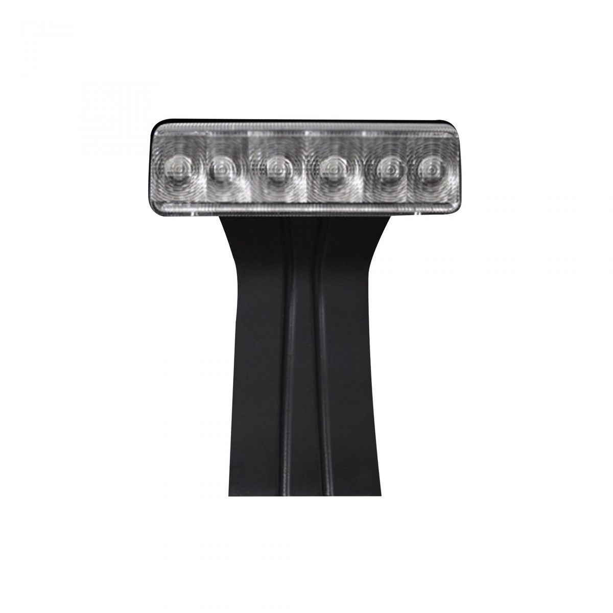 Jeep JK Wrangler 07-18 3rd Brake Light Kit Red LED in Clear