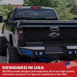 GMC Sierra & Chevy Silverado 3rd GEN 1500 14-18 ULTRA HIGH POWER Red CREE XML Red LED 3rd Brake Light with White LED Cargo Lights with Smoked Lens