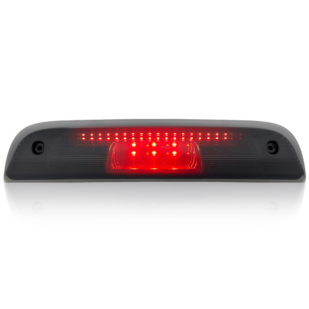 GMC Sierra & Chevy Silverado 3rd GEN 1500 14-18 Ultra High Power SCANNING Red LED 3rd Brake Light w/ High Power CREE XML White LED Cargo Lights - Smoked Lens