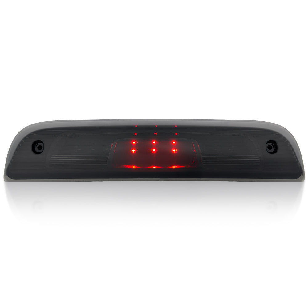 GMC Sierra & Chevy Silverado 3rd GEN 14-19 2500/3500 Red LED 3rd Brake Light Kit with White LED Cargo Lights with Smoked Lens