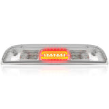 GMC Sierra & Chevy Silverado 14-19 2500/3500 (3rd Gen) - Ultra High Power Red CREE XML Red LED 3rd Brake Light with White LED Cargo Lights - Clear Lens