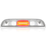 GMC Sierra & Chevy Silverado 14-19 2500/3500 (3rd Gen) - Ultra High Power Red CREE XML Red LED 3rd Brake Light with White LED Cargo Lights - Clear Lens