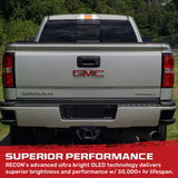 GMC Sierra & Chevy Silverado 14-19 2500/3500 (3rd Gen) - Ultra High Power Red CREE XML Red LED 3rd Brake Light with White LED Cargo Lights - Clear Lens