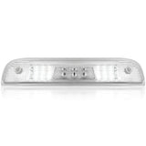 GMC Sierra & Chevy Silverado 3rd GEN 14-19 2500/3500 Red LED 3rd Brake Light Kit with White LED Cargo Lights - Clear Lens