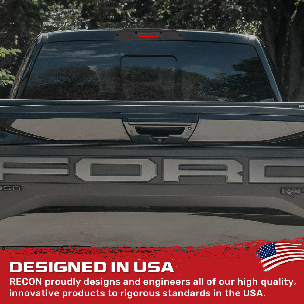 Ford Raptor 17-20 3rd Brake Light Kit with CREE XML LEDs in Black / Smoked Lens