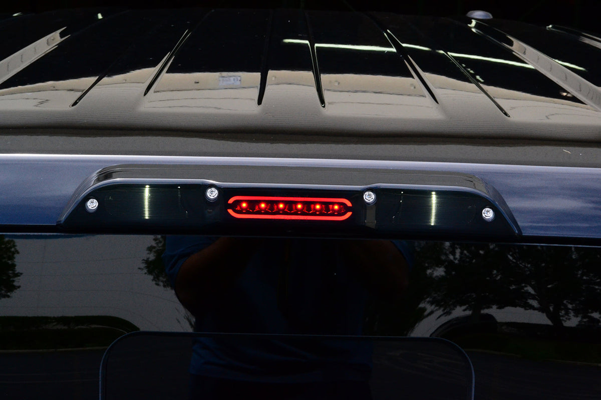 Ford Raptor 17-20 3rd Brake Light Kit with CREE XML LEDs in Black / Smoked Lens