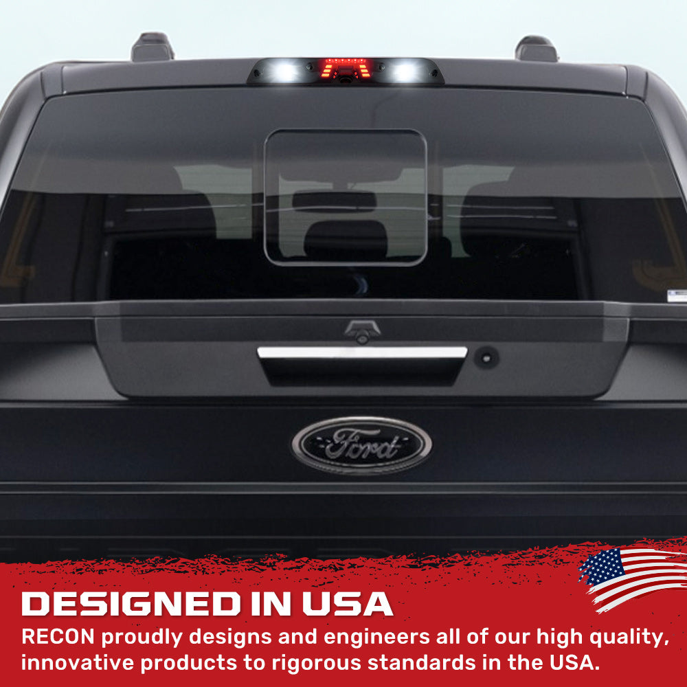 Ford F150 15-24 3rd Brake Light - Fits Models with Cargo Bed Camera - CREE XML LEDs in Smoked Lens