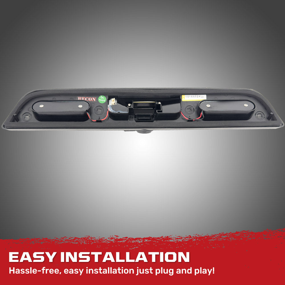 Ford Super Duty F250/350/450/550 17-22 3rd Brake Light - Fits Models with Cargo Bed Camera - CREE XML LEDs in Smoked Lens