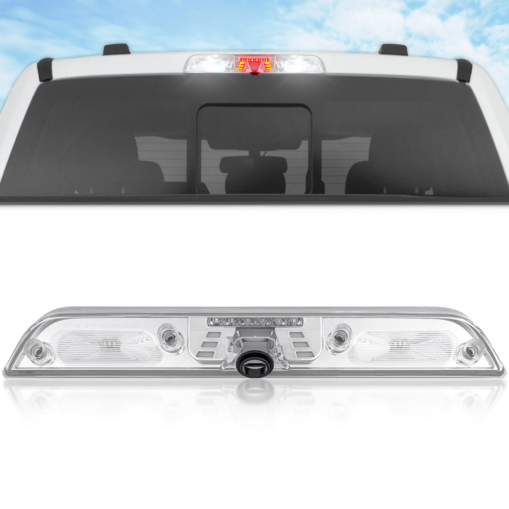 Ford Super Duty F250/350/450/550 17-23 3rd Brake Light - Fits Models with Cargo Bed Camera - CREE XML LEDs in Clear