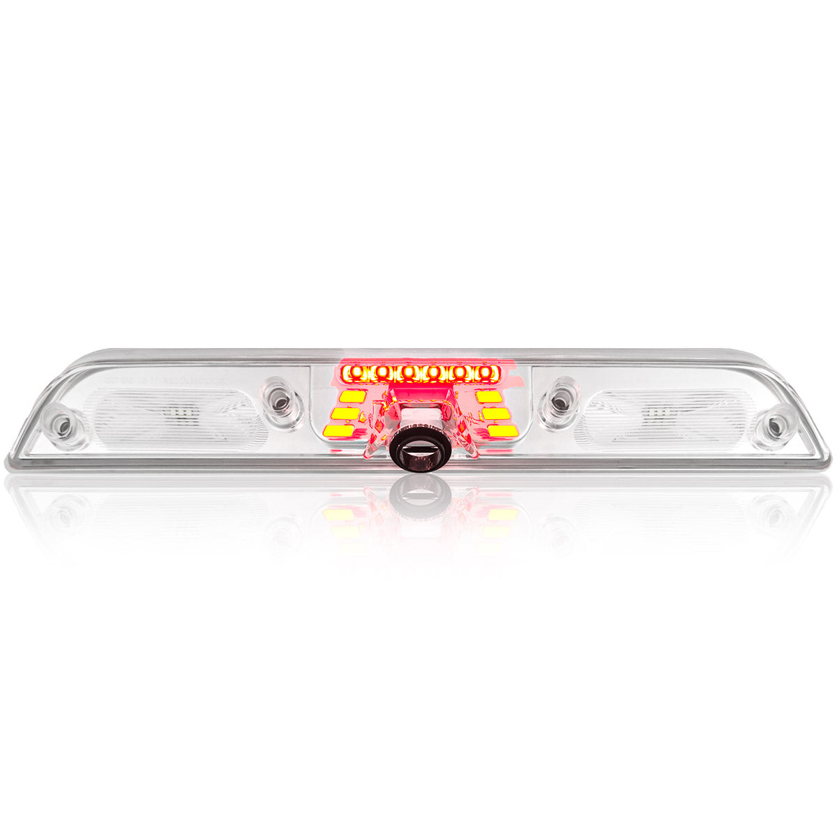 Ford Super Duty F250/350/450/550 17-23 3rd Brake Light - Fits Models with Cargo Bed Camera - CREE XML LEDs in Clear