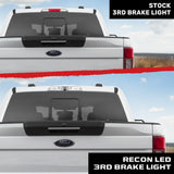 Ford Super Duty F250/350/450/550 17-23 3rd Brake Light - Fits Models with Cargo Bed Camera - CREE XML LEDs in Clear