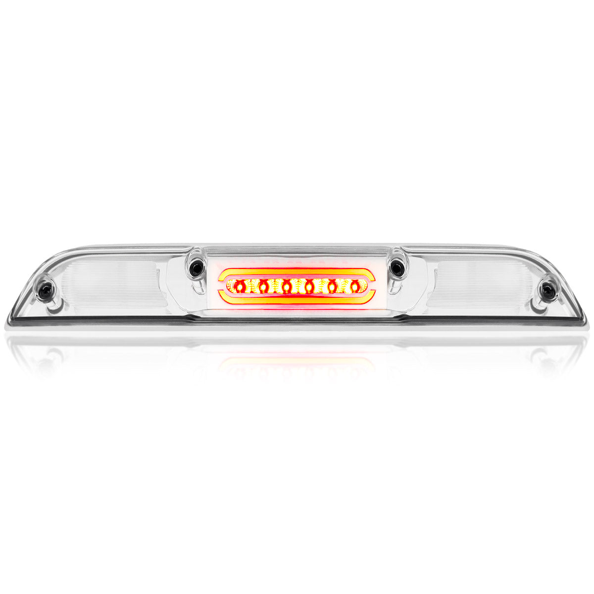 Ford Super Duty F250/350/450/550 17-20 3rd Brake Light Ultra Bright CREE XML LEDs (ATTN: Only Fits Models Without Cargo Bed Camera) - Clear Lens