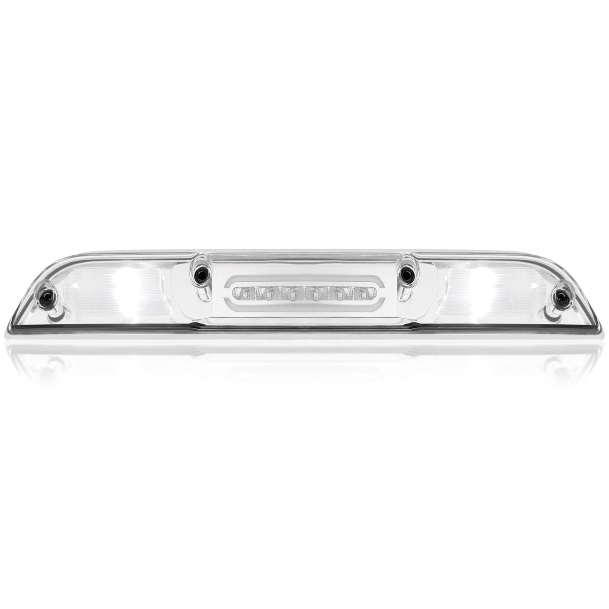 Ford Super Duty F250/350/450/550 17-20 3rd Brake Light Ultra Bright CREE XML LEDs (ATTN: Only Fits Models Without Cargo Bed Camera) - Clear Lens