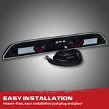 Ford Super Duty F250/350/450/550 17-20 3rd Brake Light Ultra Bright CREE XML LEDs (ATTN: Only Fits Models Without Cargo Bed Camera) - Clear Lens