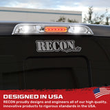 Ford 21-26 F150 & Super Duty F250, F350, F450 & Ranger & Maverick - Does NOT Fit Models with OEM Cargo Bed Camera - ULTRA HIGH POWER Red LED 3rd Brake Light Kit w/ CREE XML White LED Cargo Lights - Clear Lens
