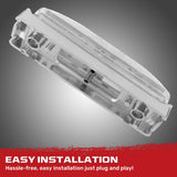 Dodge RAM 94-01 Red & Amber LED Fender Lights (4-Piece Set) - Smoked or Clear Lens