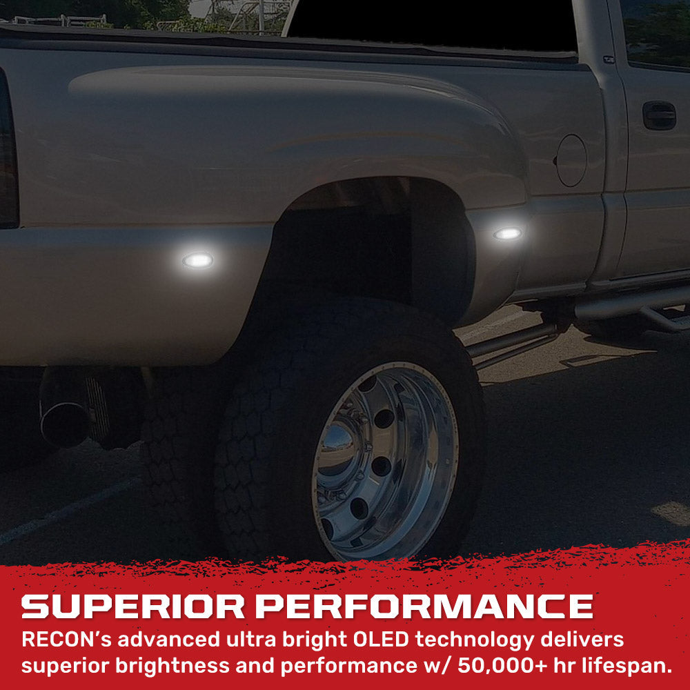 GMC Sierra & Chevy Silverado 99-14 Fender LED Lights (4-Piece Set) - Multiple Lens & Colors RECON GMC Sierra & Chevy Silverado 99-14 Fender LED Lights (4-Piece Set) - Multiple Lens & Colors GMC Sierra & Chevy Silverado 99-14 Fender LED Lights (4-Piece Set) - Multiple Lens & Colors GMC Sierra & Chevy Silverado 99-14 Fender LED Lights (4-Piece Set) - Multiple Lens & Colors GMC Sierra & Chevy Silverado 99-14 Fender LED Lights (4-Piece Set) - Multiple Lens & Colors