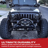 Jeep Wrangler JK 07-18 Ultra Bright Front Round DRL & Turn Signal LED Lights - Multiple Options RECON Jeep Wrangler JK 07-18 Ultra Bright Front Round DRL & Turn Signal LED Lights - Multiple Options Jeep Wrangler JK 07-18 Ultra Bright Front Round DRL & Turn Signal LED Lights - Multiple Options Jeep Wrangler JK 07-18 Ultra Bright Front Round DRL & Turn Signal LED Lights - Multiple Options Jeep Wrangler JK 07-18 Ultra Bright Front Round DRL & Turn Signal LED Lights - Multiple Options
