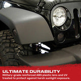 Jeep Wrangler JK 07-18 Ultra Bright Front Round LED Fender Lights - Multiple Options RECON Jeep Wrangler JK 07-18 Ultra Bright Front Round LED Fender Lights - Multiple Options Jeep Wrangler JK 07-18 Ultra Bright Front Round LED Fender Lights - Multiple Options Jeep Wrangler JK 07-18 Ultra Bright Front Round LED Fender Lights - Multiple Options Jeep Wrangler JK 07-18 Ultra Bright Front Round LED Fender Lights - Multiple Options