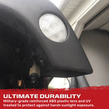 Jeep Wrangler JK 07-18 Ultra Bright Front Round LED Fender Lights - Multiple Options RECON Jeep Wrangler JK 07-18 Ultra Bright Front Round LED Fender Lights - Multiple Options Jeep Wrangler JK 07-18 Ultra Bright Front Round LED Fender Lights - Multiple Options Jeep Wrangler JK 07-18 Ultra Bright Front Round LED Fender Lights - Multiple Options Jeep Wrangler JK 07-18 Ultra Bright Front Round LED Fender Lights - Multiple Options