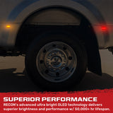 Ford 11-26 Super Duty Dually F350, F450 Fender LED Lights (4-Piece Set) - Multiple Lens & Colors RECON Ford 11-26 Super Duty Dually F350, F450 Fender LED Lights (4-Piece Set) - Multiple Lens & Colors Ford 11-26 Super Duty Dually F350, F450 Fender LED Lights (4-Piece Set) - Multiple Lens & Colors Ford 11-26 Super Duty Dually F350, F450 Fender LED Lights (4-Piece Set) - Multiple Lens & Colors Ford 11-26 Super Duty Dually F350, F450 Fender LED Lights (4-Piece Set) - Multiple Lens & Colors