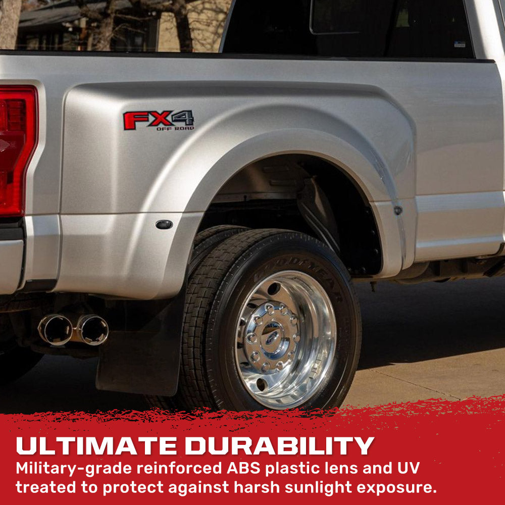 Ford 11-26 Super Duty Dually F350, F450 Fender LED Lights (4-Piece Set) - Multiple Lens & Colors RECON Ford 11-26 Super Duty Dually F350, F450 Fender LED Lights (4-Piece Set) - Multiple Lens & Colors Ford 11-26 Super Duty Dually F350, F450 Fender LED Lights (4-Piece Set) - Multiple Lens & Colors Ford 11-26 Super Duty Dually F350, F450 Fender LED Lights (4-Piece Set) - Multiple Lens & Colors Ford 11-26 Super Duty Dually F350, F450 Fender LED Lights (4-Piece Set) - Multiple Lens & Colors
