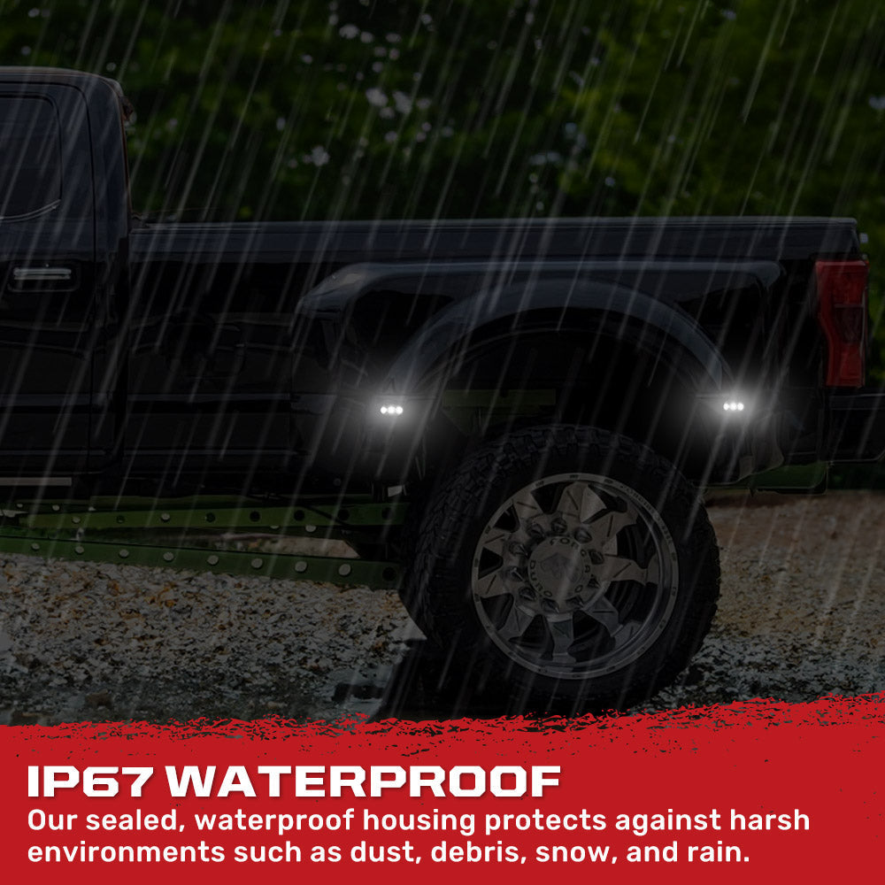 Ford 11-26 Super Duty Dually F350, F450 Fender LED Lights (4-Piece Set) - Multiple Lens & Colors RECON Ford 11-26 Super Duty Dually F350, F450 Fender LED Lights (4-Piece Set) - Multiple Lens & Colors Ford 11-26 Super Duty Dually F350, F450 Fender LED Lights (4-Piece Set) - Multiple Lens & Colors Ford 11-26 Super Duty Dually F350, F450 Fender LED Lights (4-Piece Set) - Multiple Lens & Colors Ford 11-26 Super Duty Dually F350, F450 Fender LED Lights (4-Piece Set) - Multiple Lens & Colors