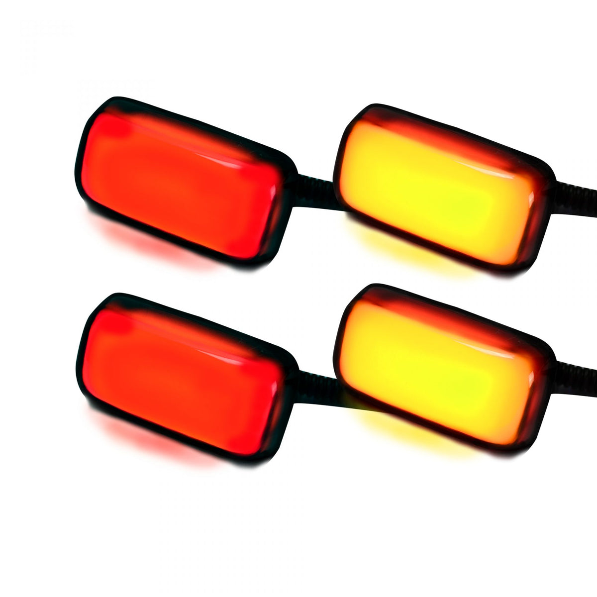 GMC Sierra & Chevy Silverado 15-26 (3rd & 4th Gen) Dually Fender Lights (4-Piece Set) - Multiple Lens & Colors