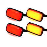 GMC Sierra & Chevy Silverado 15-26 (3rd & 4th Gen) Dually Fender Lights (4-Piece Set) - Multiple Lens & Colors
