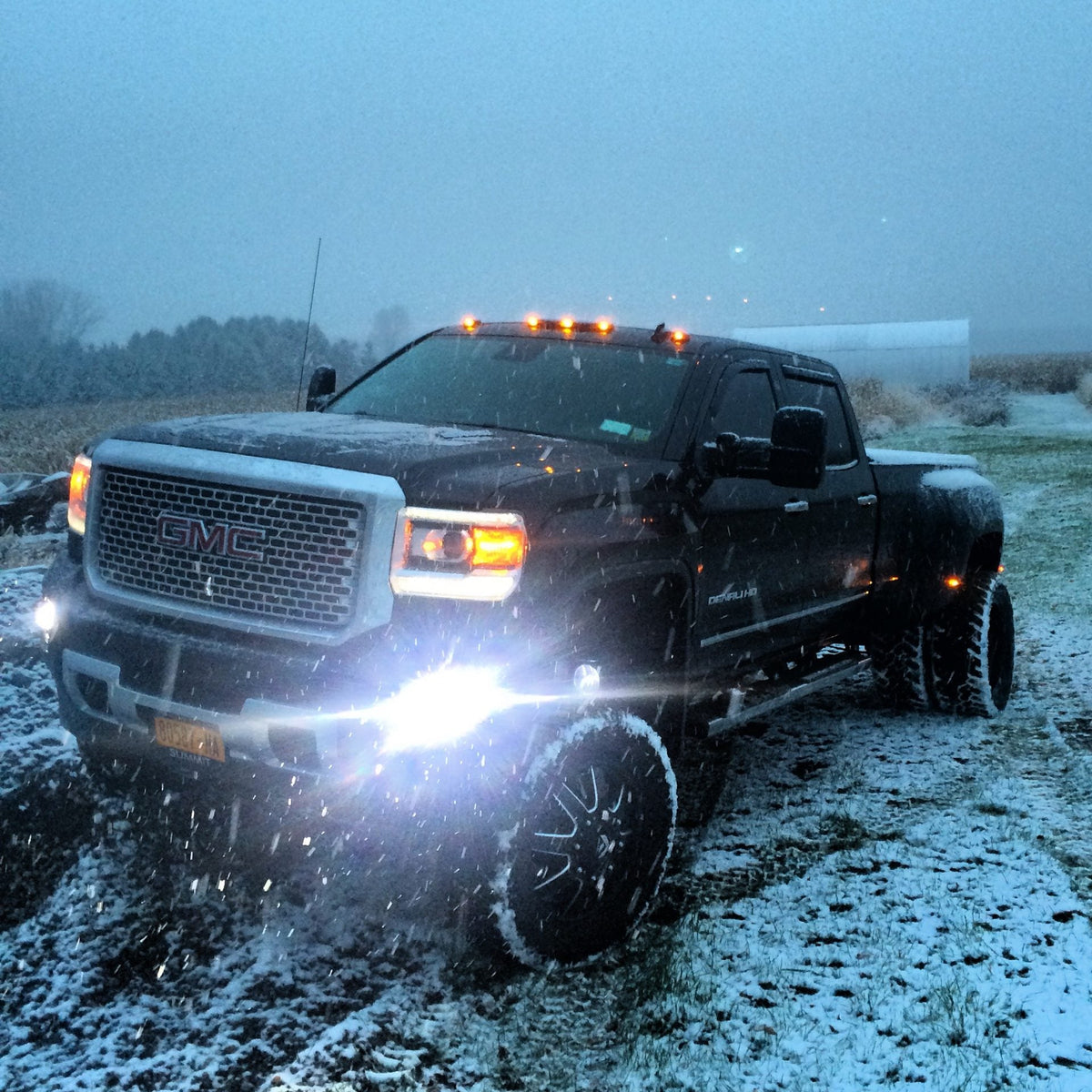 GMC Sierra & Chevy Silverado 15-26 (3rd & 4th Gen) Dually Fender Lights (4-Piece Set) - Multiple Lens & Colors