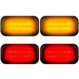 GMC Sierra & Chevy Silverado 15-26 (3rd & 4th Gen) Dually Fender Lights (4-Piece Set) - Multiple Lens & Colors