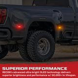 GMC Sierra & Chevy Silverado 15-26 (3rd & 4th Gen) Dually Fender Lights (4-Piece Set) - Multiple Lens & Colors
