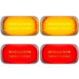GMC Sierra & Chevy Silverado 15-26 (3rd & 4th Gen) Dually Fender Lights (4-Piece Set) - Multiple Lens & Colors