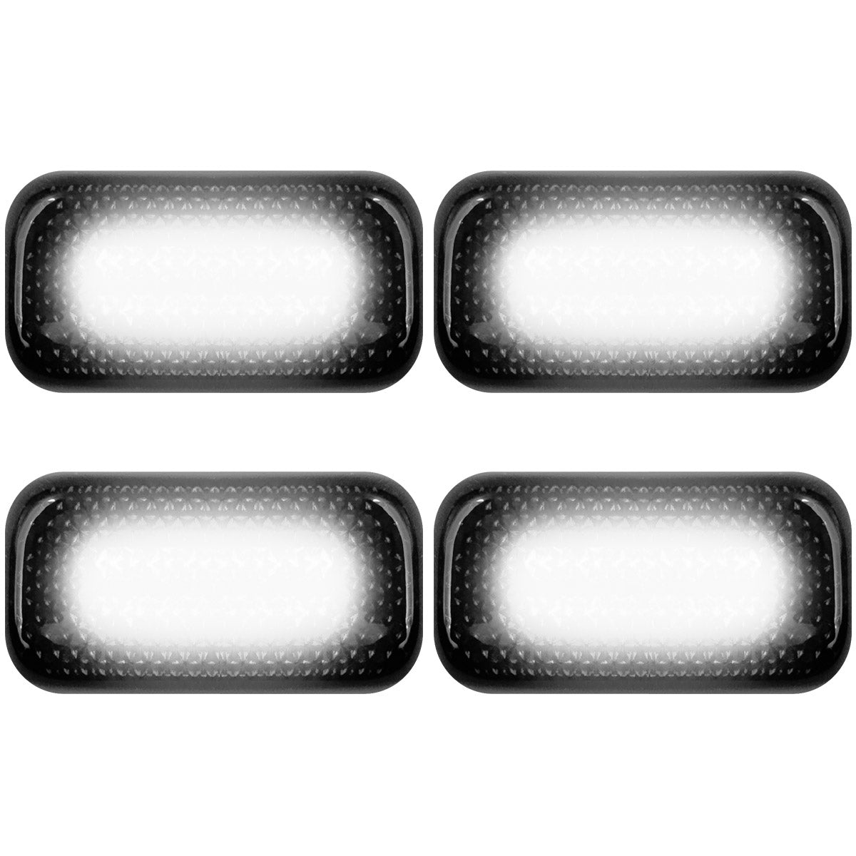 GMC Sierra & Chevy Silverado 15-26 (3rd & 4th Gen) Dually Fender Lights (4-Piece Set) - Multiple Lens & Colors