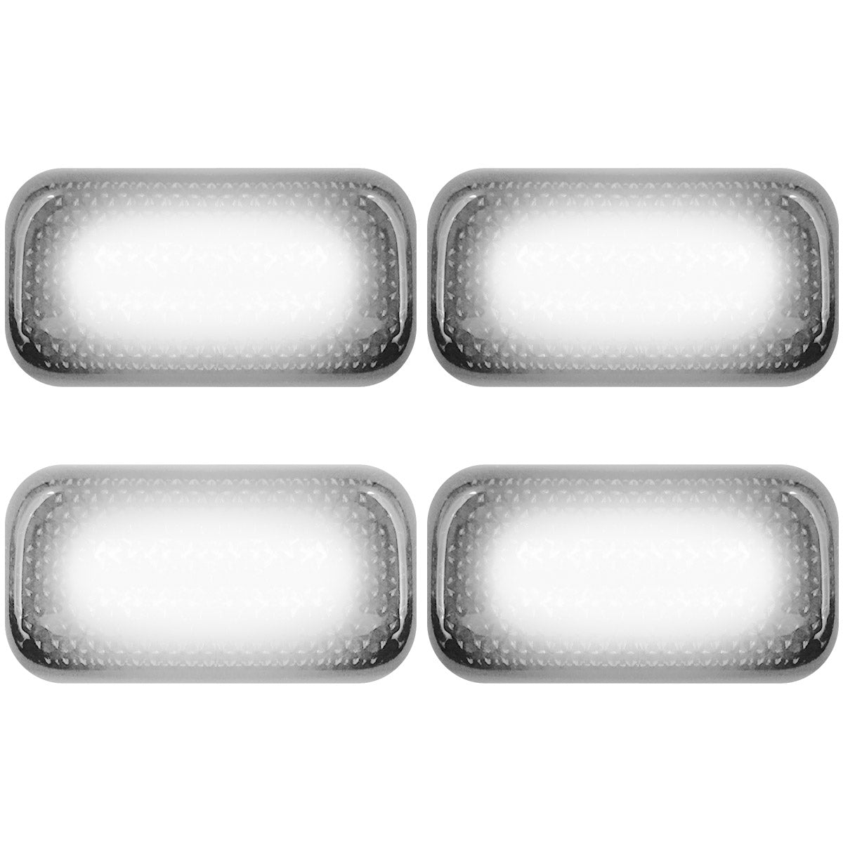 GMC Sierra & Chevy Silverado 15-26 (3rd & 4th Gen) Dually Fender Lights (4-Piece Set) - Multiple Lens & Colors