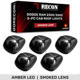 Dodge RAM 2500/3500 94-98 5-Piece Cab Roof Light Set Amber LED 194 Bulbs - Multiple Lens RECON Dodge RAM 2500/3500 94-98 5-Piece Cab Roof Light Set Amber LED 194 Bulbs - Multiple Lens Dodge RAM 2500/3500 94-98 5-Piece Cab Roof Light Set Amber LED 194 Bulbs - Multiple Lens Dodge RAM 2500/3500 94-98 5-Piece Cab Roof Light Set Amber LED 194 Bulbs - Multiple Lens Dodge RAM 2500/3500 94-98 5-Piece Cab Roof Light Set Amber LED 194 Bulbs - Multiple Lens
