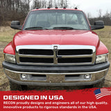 Dodge RAM 2500/3500 94-98 5-Piece Cab Roof Light Set Amber LED 194 Bulbs - Multiple Lens