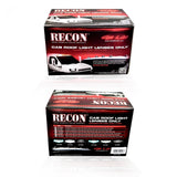 Ford Super Duty 99-16 5 Piece Cab Lights Amber Xenon Bulbs with Smoked Lens - (Attn: This cab light kit replaces OEM factory installed Ford 99-16 cab roof light lenses)