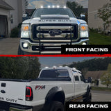 Ford 99-16 Super Duty 5-Pc Cab Roof Lights 2-Way Front & Rear Facing Ultra High-Power LED (ATTN: For Models That DID NOT Come With Factory Cab Lights) - Multiple Options